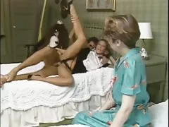 Scène vintage avec fellation