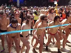 Nudiste, exécutez la voyeur partie 1