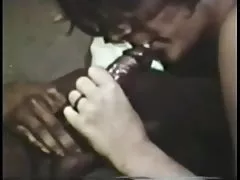 Vintage plaisir interracial